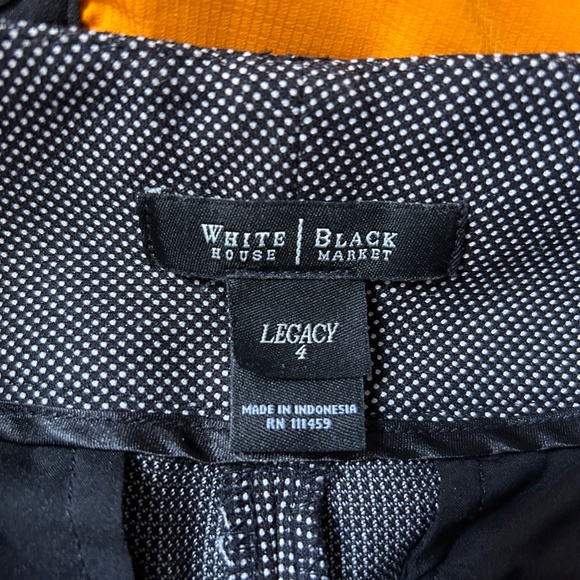 White House Black Market - Houndstooth sailor style pants - Picture 7 of 9